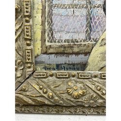 Harold Harvey (Newlyn School 1874-1941): Study for 'First Light', oil on panel signed c.1919, 24cm x 19cm 
Notes: First Light sold Sotheby's London 28th October 2008 Lot 231