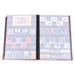 Queen Elizabeth II mint decimal stamps in one folder, face value of usable postage approximately 600 GBP