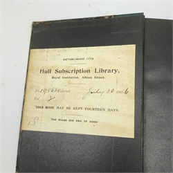  Kirby W.F.: A Hand-Book to the Order Lepidoptera. Three volumes. 1894-7. Allen's Naturalist's Library Series. Chromolithograph plates. Uniformly bound in blue cloth with marbled boards.  