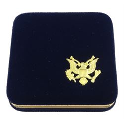 United States of America 2011 gold proof five dollar coin, West Point mint, cased with certificate 