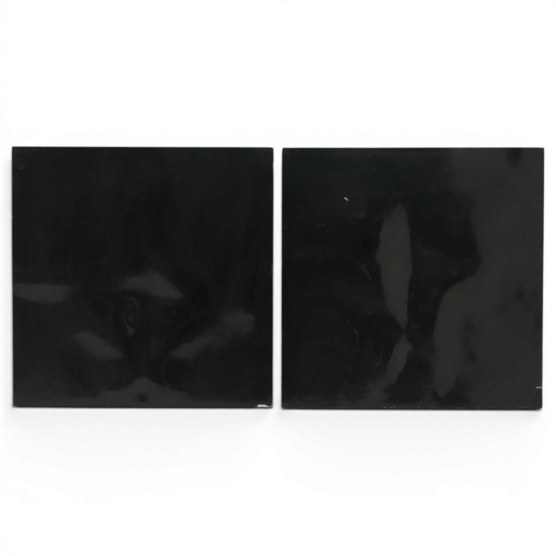 Robert Clatworthy RA (British 1928-2015): Torso in Black, pair cast fibreglass resin wall hanging relief sculptures in black finish 61cm x 61cm
Provenance: Gifted directly by the artist to the vendor's partner