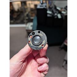 Seven 19th century and later brass camera lenses, including J. Lancaster & Son Rectigraph lens, Watson & Sons 8 1/2 x 6 1/2 lens, Dallmeyer lens and Wray London 5 x 4 lens