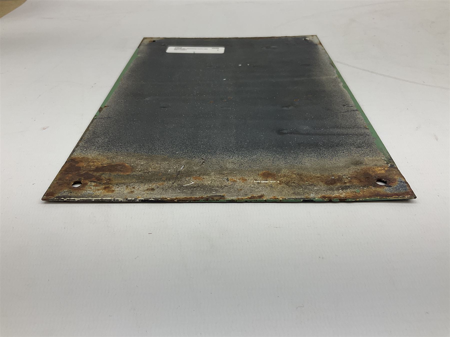 Morris Service enamel advertising sign, H26cm W18cm