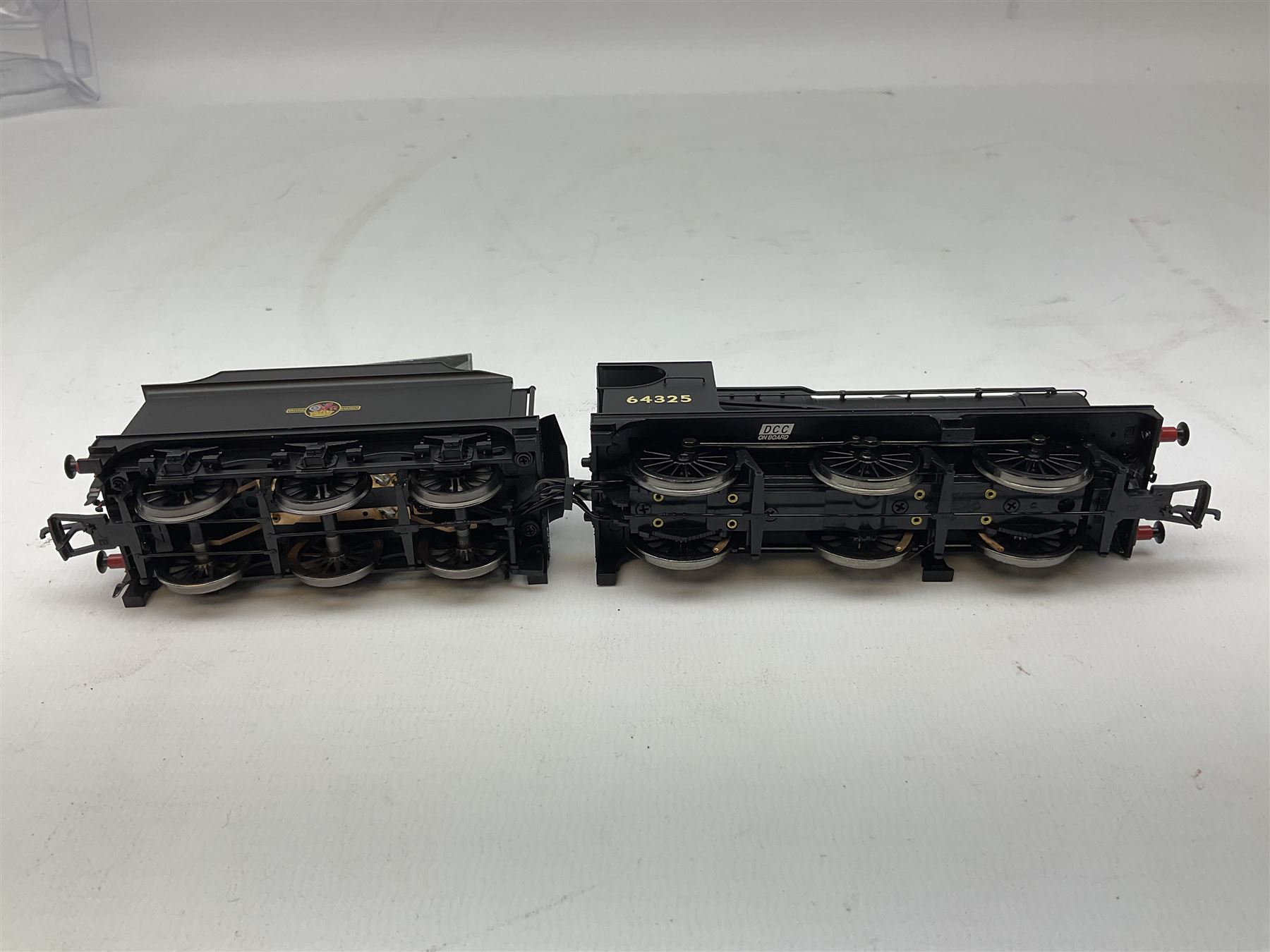 Bachmann Branch-Line '00' gauge - Class J11 2-6-0 'Stanier Mogul' locomotive no. 2965, Class D11 4-4-0 'Mons' locomotive no. 501, Class A1 4-6-2 'Curlew' locomotive no. 60122 and Robinson Class J11 Black Late Crest locomotive no. 64325, all DCC ready (4)