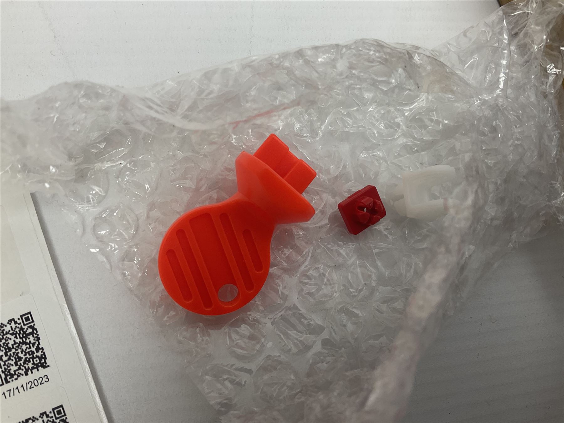 Quantity of loose Playmobil figures, playset parts and accessories, with small amount of Britains Ltd figures etc, in two boxes 