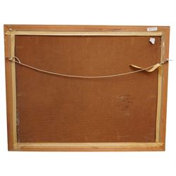 Pat (Patrick) Cleary (British 20th century): Herding Swaledale Sheep in the Lake District, oil on board signed 60cm x 79cm