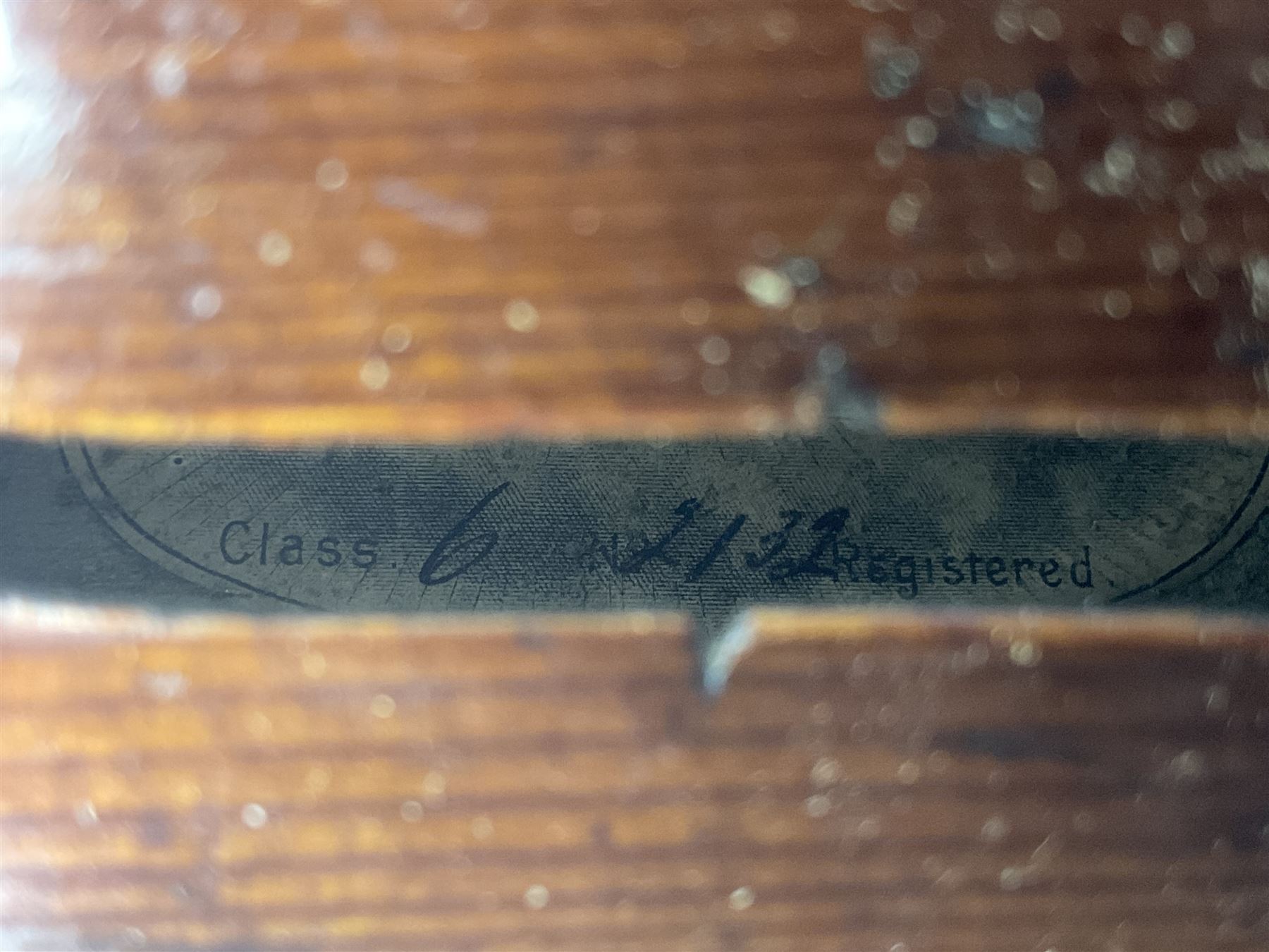 German trade violin c1900 with 35.5cm two-piece maple back and spruce top; bears label 'Made in Germany Apollo Class 6 No.2132' L59cm; in carrying case with two bows