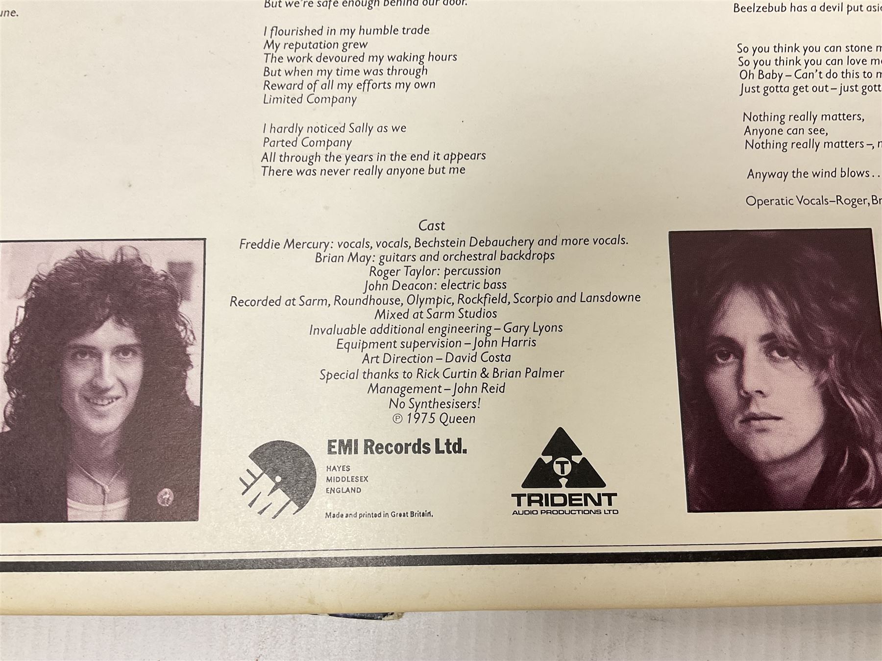 Collection of Rock, Punk and Pop vinyl LP records, including Tyrannosaurus Rex A Beard of Stars, Black Sabbath Paranoid, Derek & The Dominoes Layla, David Bowie Lodger, Kraftwerk Computer World, The Police Zenyatta Mondatta, etc