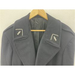French Gendarmerie greatcoat, bears label for 'Maitre-Tailleur F.M. Barronnier 52 Chaumont 13 Rue Ferrer'; and French greatcoat (Indochine Period Vietnam 1947/1953)