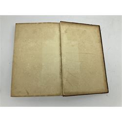 Nisbet Alexander: A System of Heraldry Speculative and Practical with the True Art of Blazon According to the Most approved Heralds in Europe[...], R. Fleming, Edinburgh, 1722, 1742, 2 vols, engraved plates, full calf binding re-backed using original boards 
