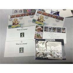 Quantity of stamps, to include British and world examples, usable postage etc, some in albums