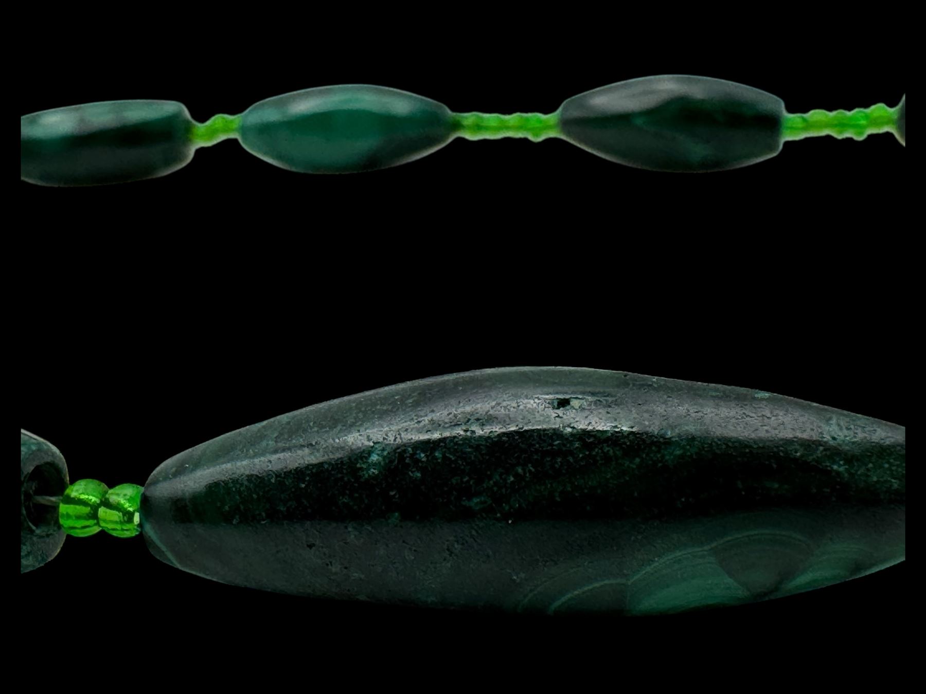 Pair of 9ct gold faux pearl screw back earrings, silver jewellery including brooch, ring and horseshoe charm and a collection of gemstone bead necklaces, two with 9ct gold clasps