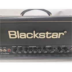 Blackstar HT Club 50 guitar amplifier head, serial no. 201109HC8083, with instruction manual, H27cm, W66cm