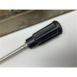 Assorted gun cleaning equipment including .303 brass oil bottle and boxed Webley Cleaning Kit etc; together with quantity of various calibre bullets for reloading 