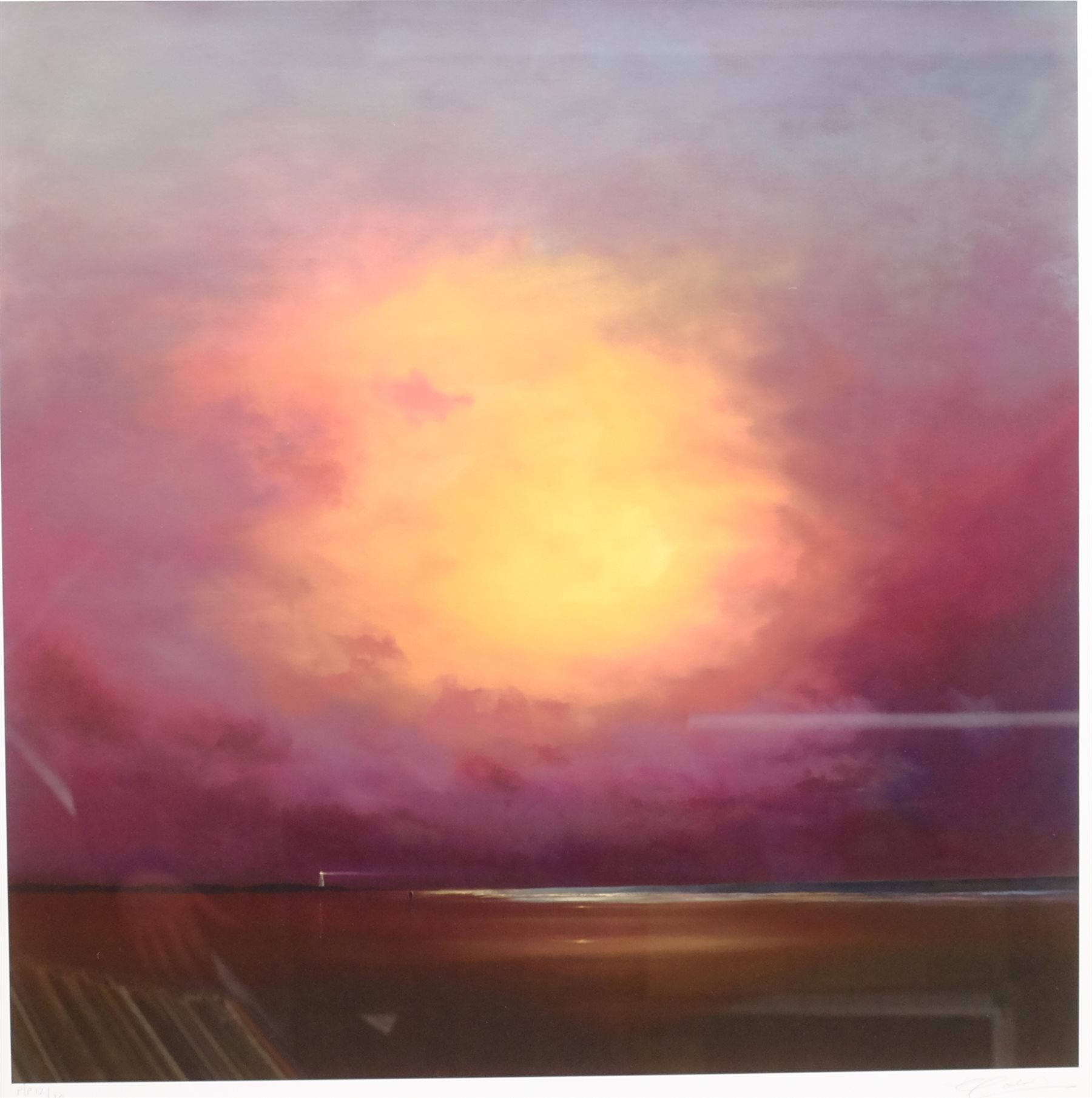 Lawrence Coulson (British 1962-): 'Where There's Light', artist's proof printer's proof giclee print signed and numbered 12/20 in pencil pub. Washington Green 2005, 60cm x 58cm