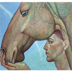 June Carey RSW RGI (Scottish 1942-): 'Th