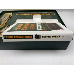 Corgi Eddie Stobart - two limited edition sets; CC99155 'Scania @ Stobart'; and CC86610 'The Eddie Stobart Story'; both boxed (2)