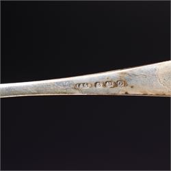 Set of six bead edge silver teaspoons Birmingham 1929-1933,  single teaspoon and a Mordan Everpoint silver pencil