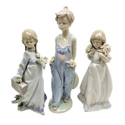 Three Lladro figures comprising, Pocket 