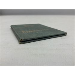 WW2 Soviet KGB officer I.D. book containing photograph, seal stamps and signatures. Roughly translates as 'USSR Peoples Commissariat for Internal Affairs Krasnoyarsk Region Directorate Senior Lieutenant 1st Class Deputy Head of Communications Nikolay Storozhuk c1943