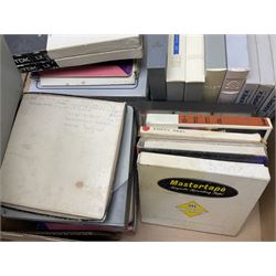 Realistic TR-3000 Logic Control stereo tape deck reel to reel HiFi, with a large collection of reels 