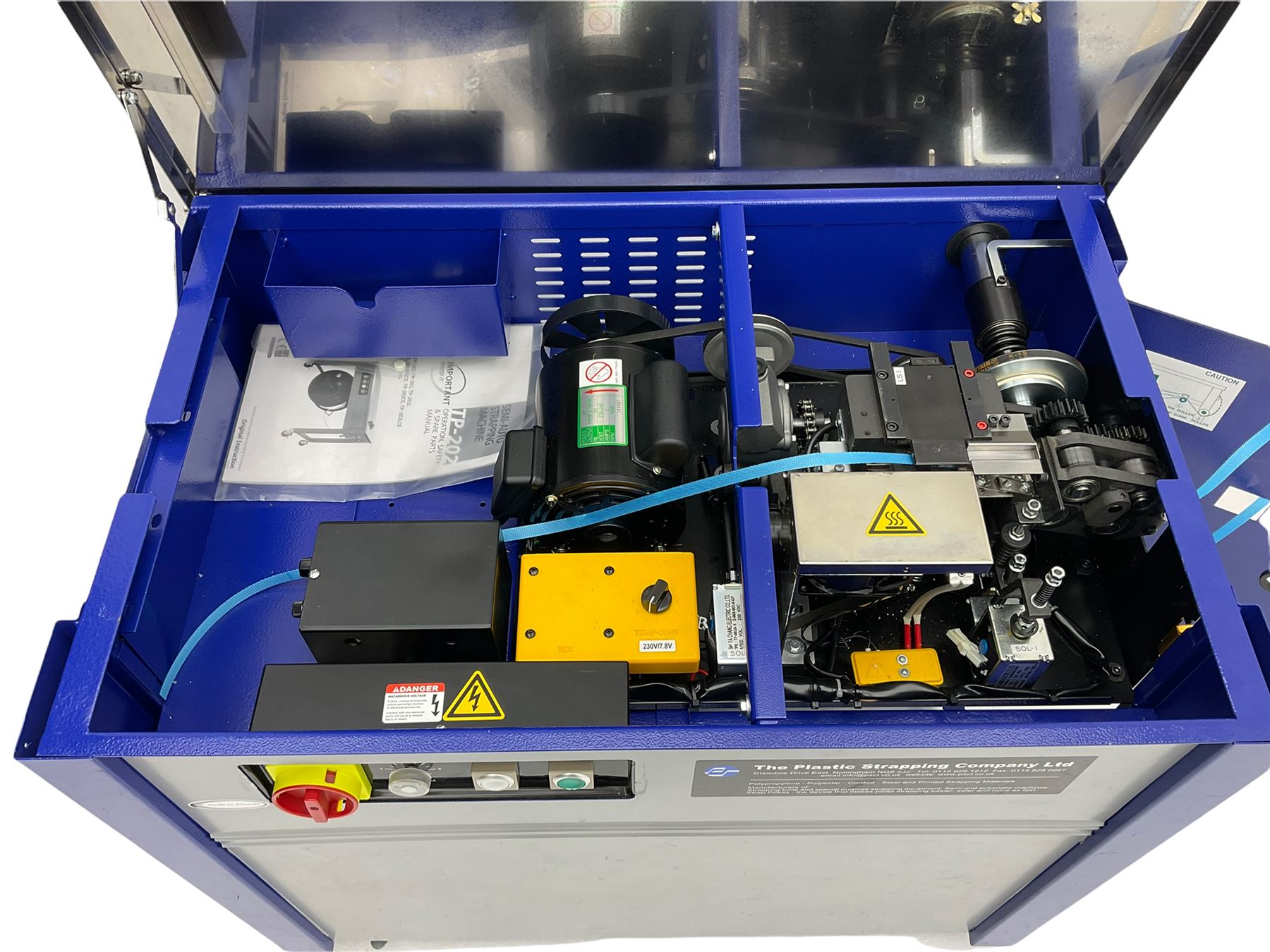 Semi Automatic Pallet Strapping machine Model Type - TMS300
 
 - THIS LOT IS TO BE COLLECTED BY APPOINTMENT FROM DUGGLEBY STORAGE, GREAT HILL, EASTFIELD, SCARBOROUGH, YO11 3TX