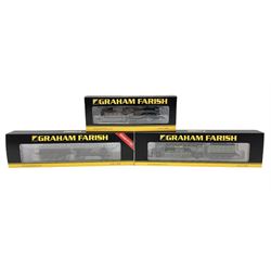 Graham Farish by Bachmann 'N' gauge - Class J39 0-6-0 locomotive no. 1856, Class 8F 2-8-0 locomotive no.48773 and Class A2 4-6-2 'A.H. Peppercorn' locomotive no.525  (3)