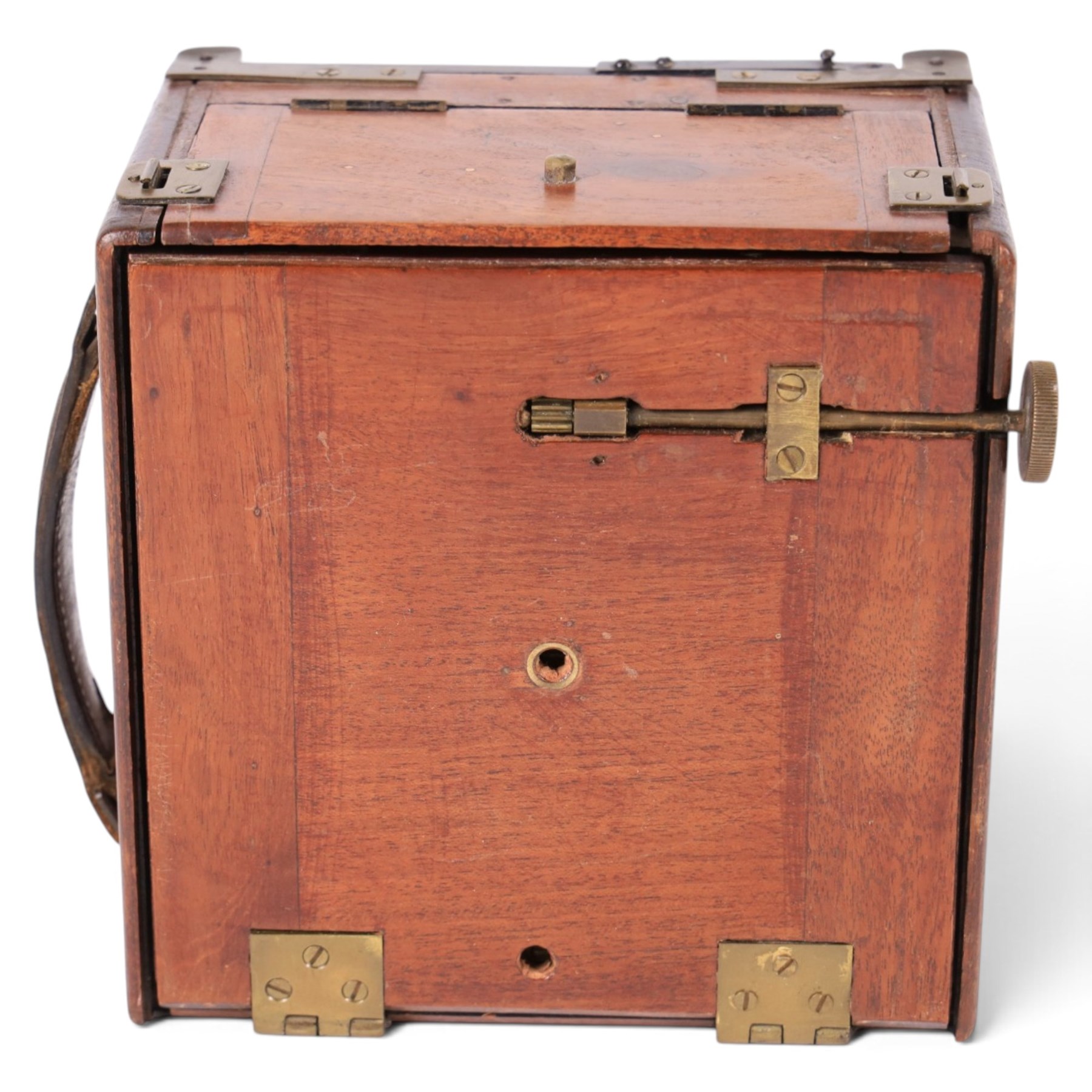 Thornton Pickard Folding Ruby plate camera, with C. P. Goerz Berlin Doppel-Anastigmat DRP lens, serial no. 105517