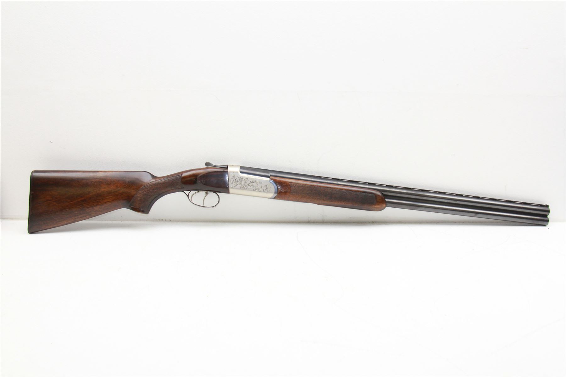 SHOTGUN CERTIFICATE REQUIRED - H Akrill of Beverly 12-bore double trigger boxlock ejector side-by-side double barrel shotgun with 66cm(26