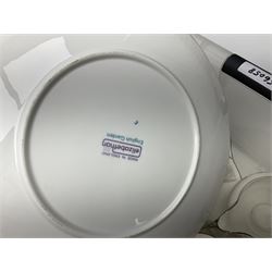 Wedgwood Westbury pattern tea set; another Wedgwood floral patterned tea set; and an Elizabethan rose pattern tea set.