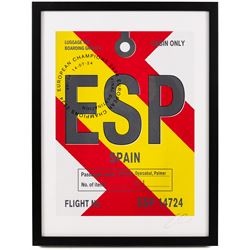 Nick Cranston (South African 20th Century): 'European Champions 2024', print signed in pencil 32cm x 24cm 