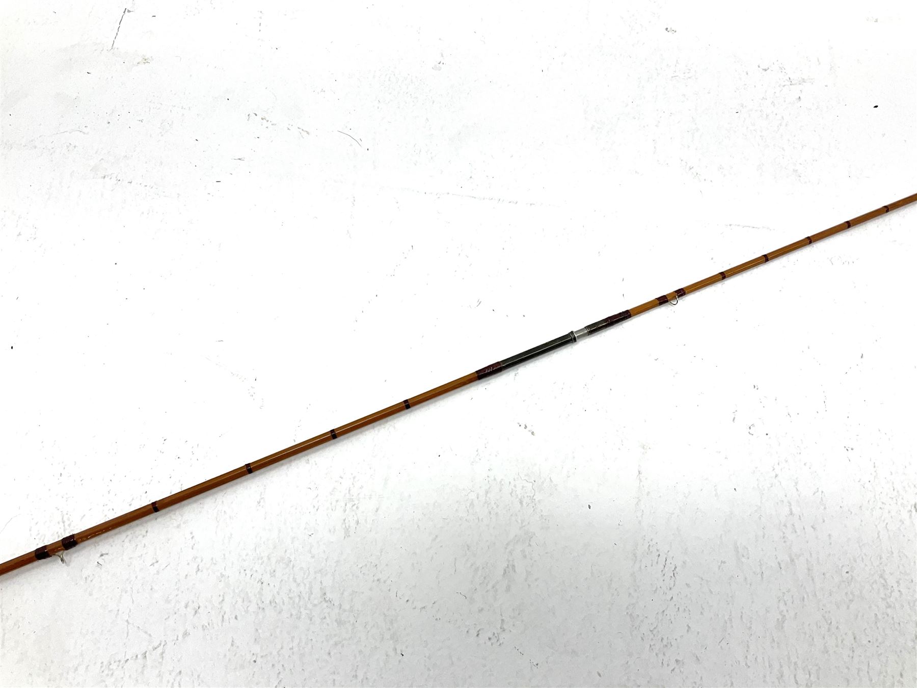 Hardy Bros Ltd Alnwick, 'The JJ Hardy Triumph' two piece palakona fly fishing rod