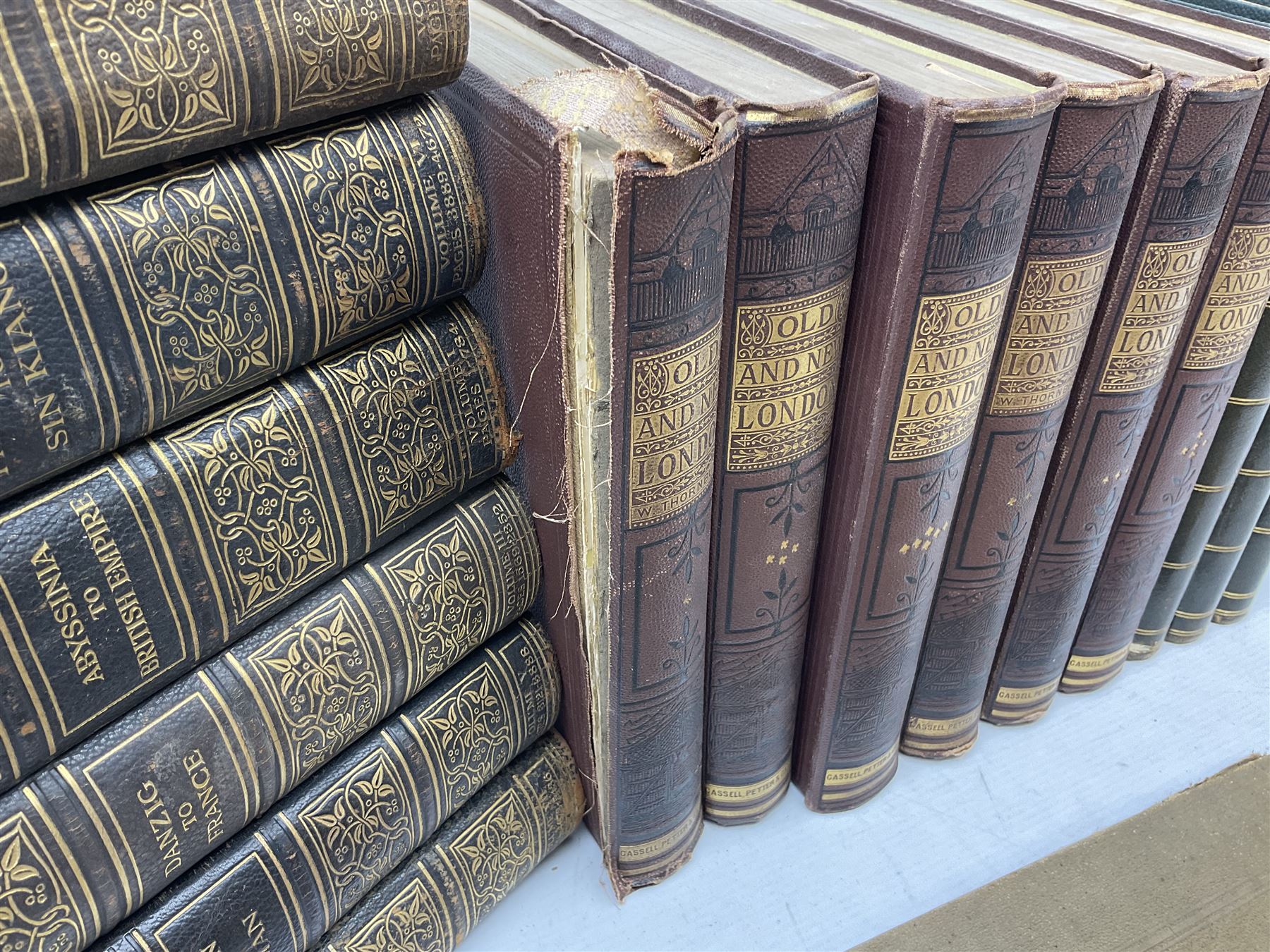 Hammerton, J.A; People of all Nations, Hodder, Edwin; Cities of the World, in three volumes, Walford, Edward; Old and New London Illustrated, A Narrative of Its History, It's People, and It's Places, in six volumes, The Descriptive Album of London