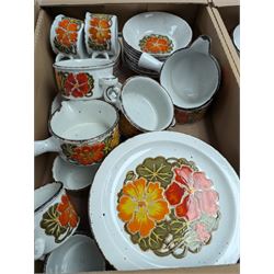 Midwinter Stonehenge dinner and tea wares, including cups, bowls, plates, etc