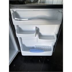 Hotpoint Future upright fridge, grey/silver finish - THIS LOT IS TO BE COLLECTED BY APPOINTMENT FROM DUGGLEBY STORAGE, GREAT HILL, EASTFIELD, SCARBOROUGH, YO11 3TX