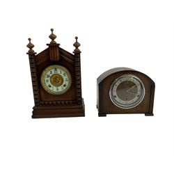 1950’s Westminster chiming clock and an American Edwardian shelf clock.