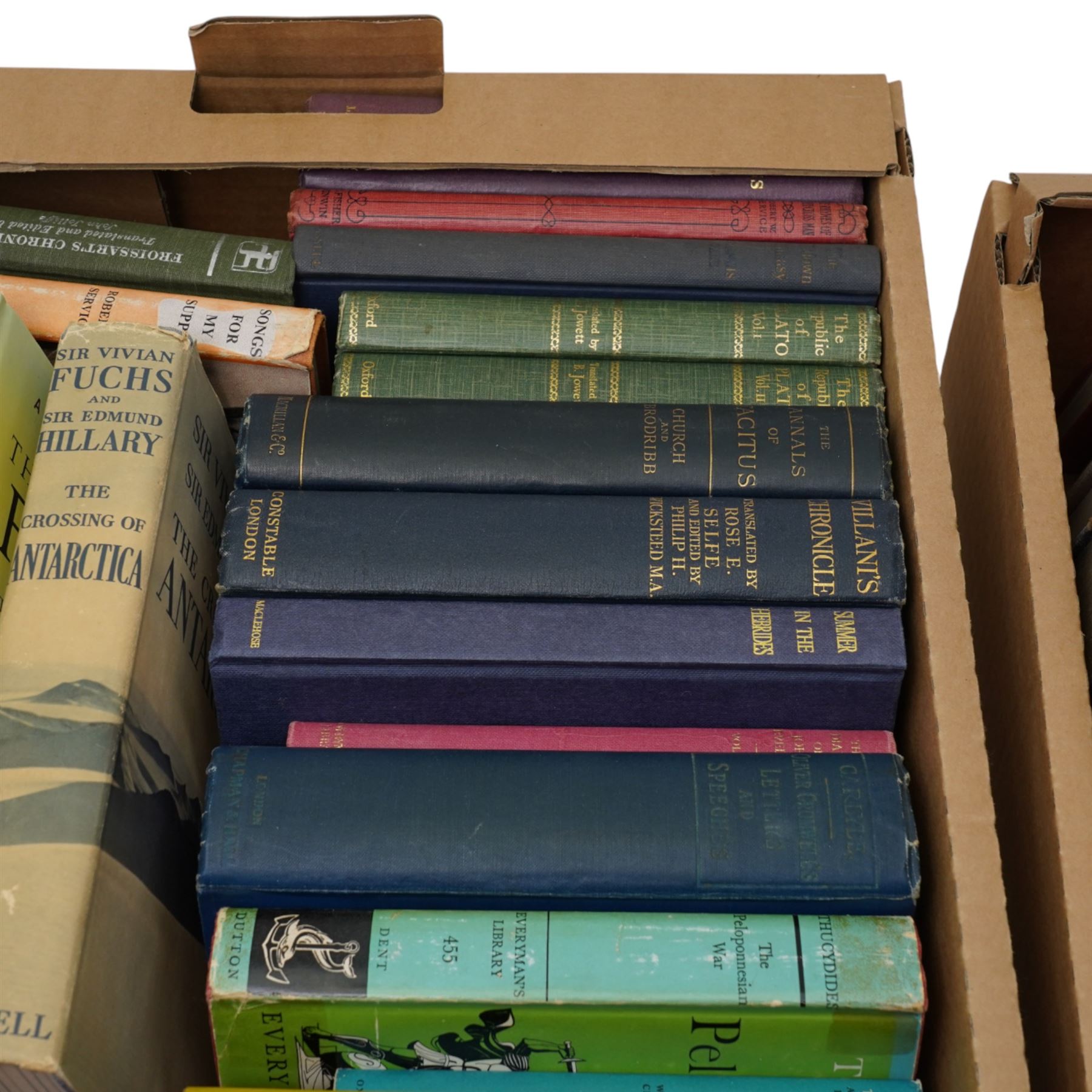 Lord Brougham - 'Old England's Worthies' Baedeker's and other guides, 'Poetry of Robert Burns' four volumes Centenary Edition and other books