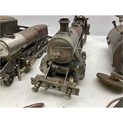 Three part-built live steam locomotives - 1.75