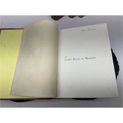 The Living Races of Mankind, two volumes, together with Alexander Winchell; Preadamites or a Demonstration of The Existence of Man before Adam and Edward B Taylor; Anthropology an introduction to the Study of Man and Civilization 