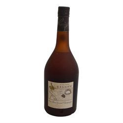 Exshaw Grande Tres Rare Champagne Premier Cru Du Cognac, 24 fl, 70% proof, three bottles 