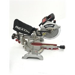 Rexon SM2150AE mitre saw and a Performance Power PP2505BD bench top 
