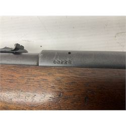 Winchester Model 74 .22 Short semi-automatic single shot rifle, the 61cm(24