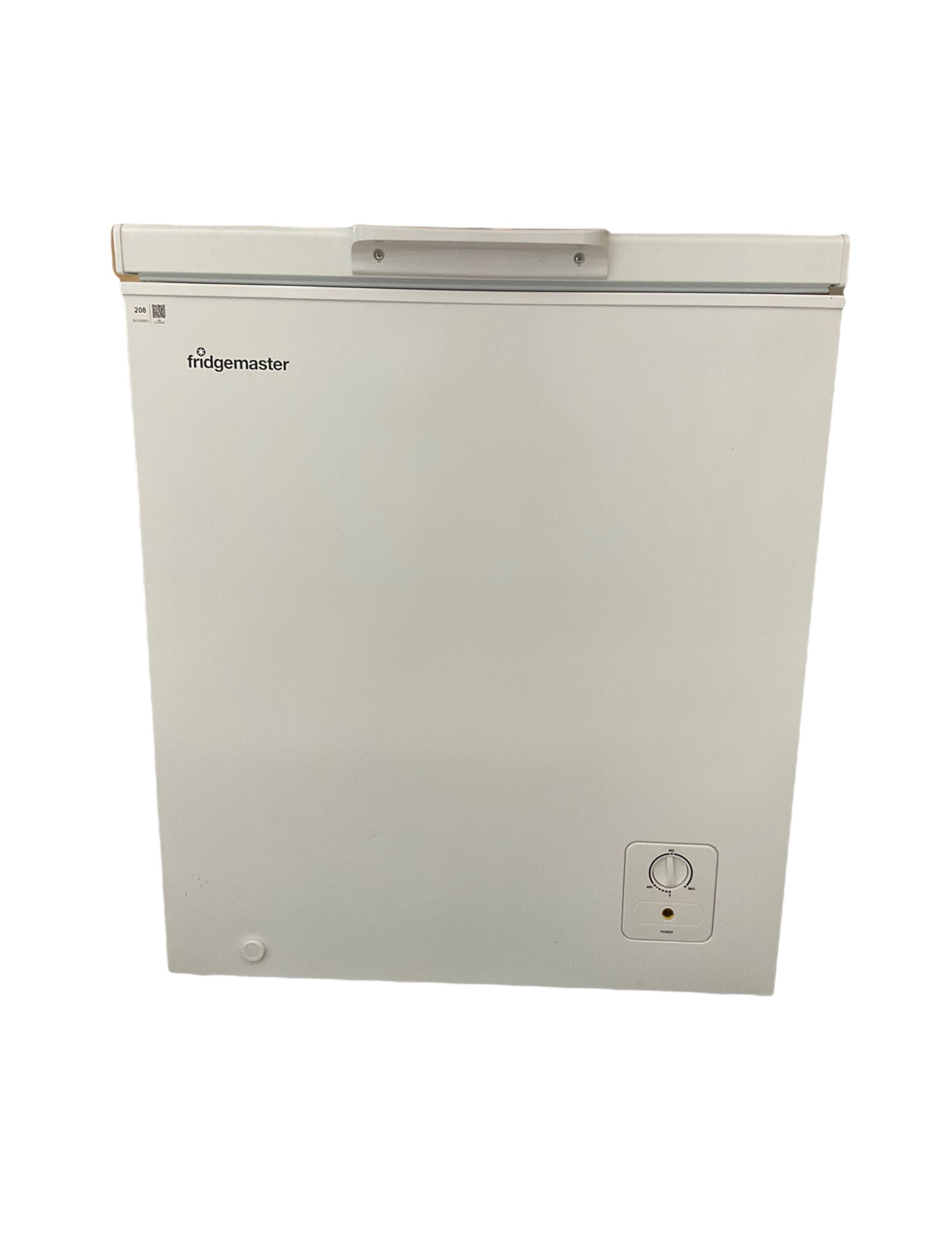 Fridgemaster MCF139 chest freezer - THIS LOT IS TO BE COLLECTED BY APPOINTMENT FROM DUGGLEBY STORAGE, GREAT HILL, EASTFIELD, SCARBOROUGH, YO11 3TX