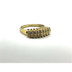 Two Klaus Kobec Entourage gentleman's and ladies, bicolour stainless steel quartz bracelet wristwatches, round white dials with Roman numerals and date apertures, both boxed, silver charm bracelet, silver jewellery and other costume jewellery