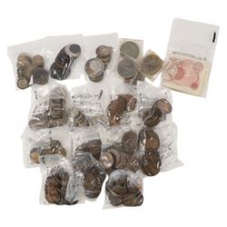 Approximately 116 grams of Great British pre-1920 and approximately 240 grams of Great Bri...