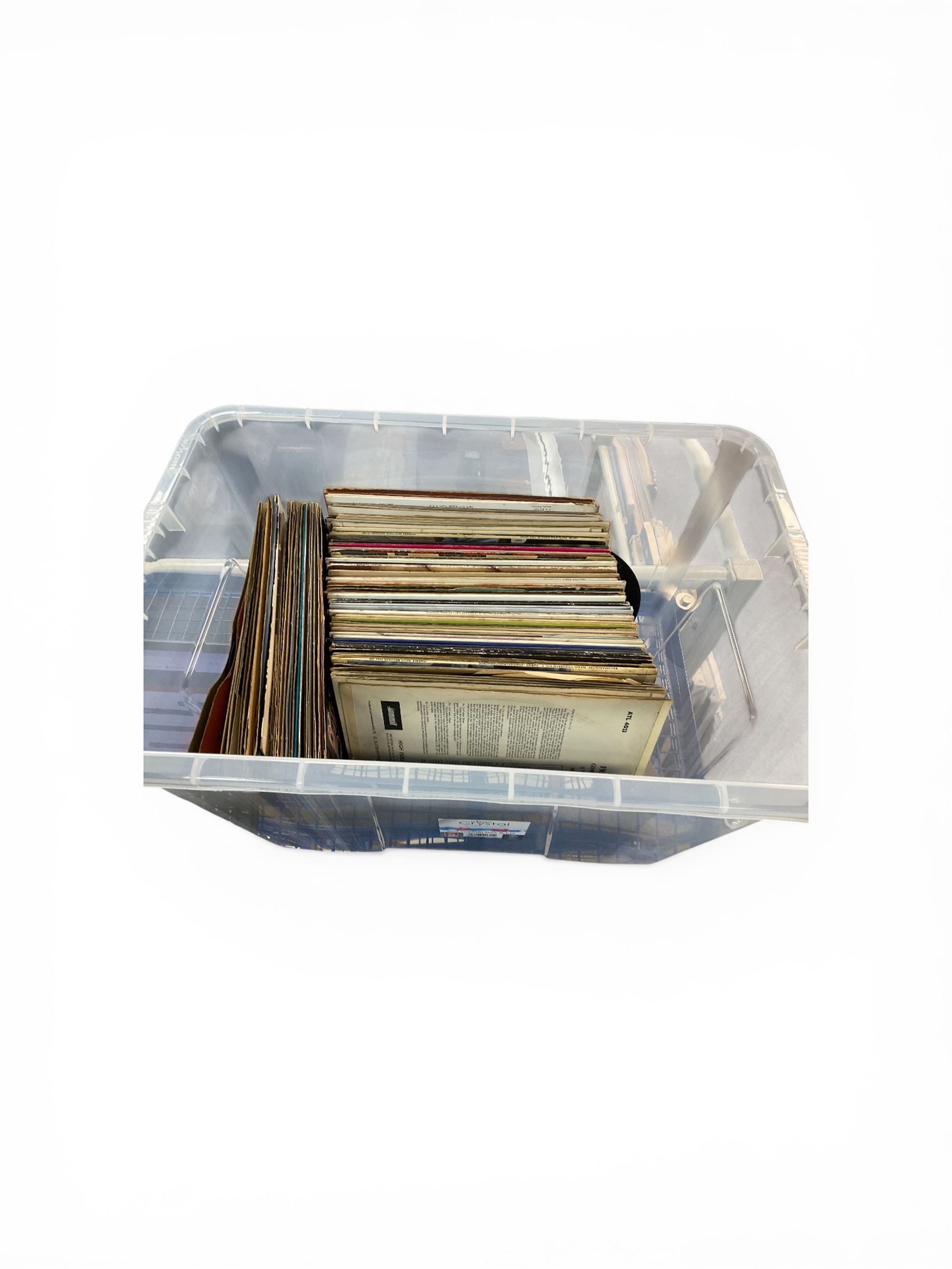 Collection of records including, Mahalia Jackson, Philip John Lee, Rob Stewart etc