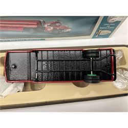 Five boxed Corgi die-cast models comprising ‘Dibnah’s Choice’ Sentinel Dropside wagon and Fowler B6 Crane Engine and Trailer, Albion Caledonian lorry, Texaco tanker and Wall’s AEC trailer