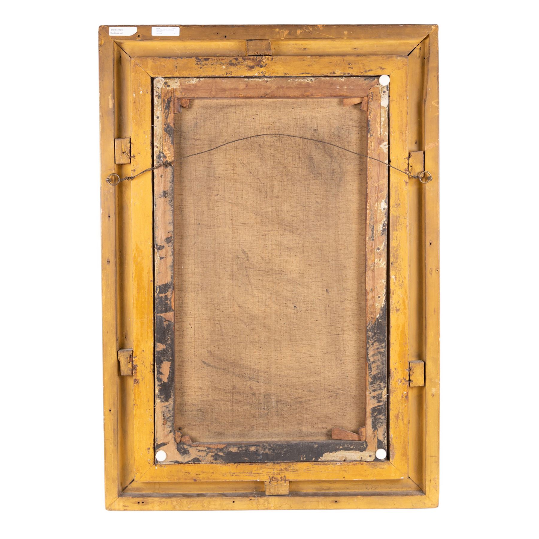 Robert Jobling (Staithes Group 1841-1923): 'Waiting for the Boats', oil on canvas signed 74cm x 44cm