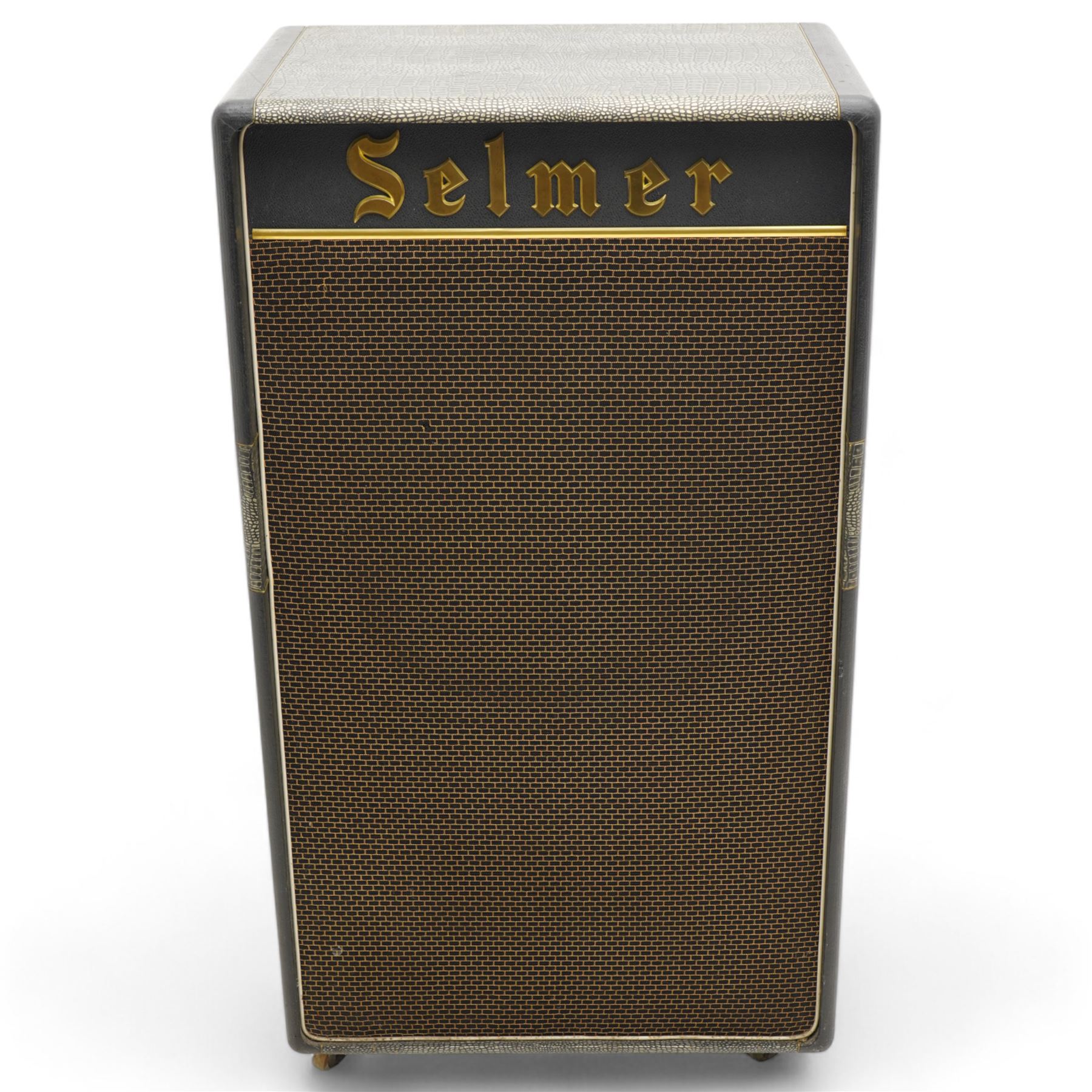 1960s Selmer Goliath speaker cabinet, serial no. 25993, H112cm