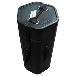 Ronford-Baker short sticks with ground spreader, serial no. 6013579, in hexagonal Ronford-Baker flight case